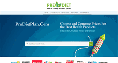 Desktop Screenshot of predietplan.com